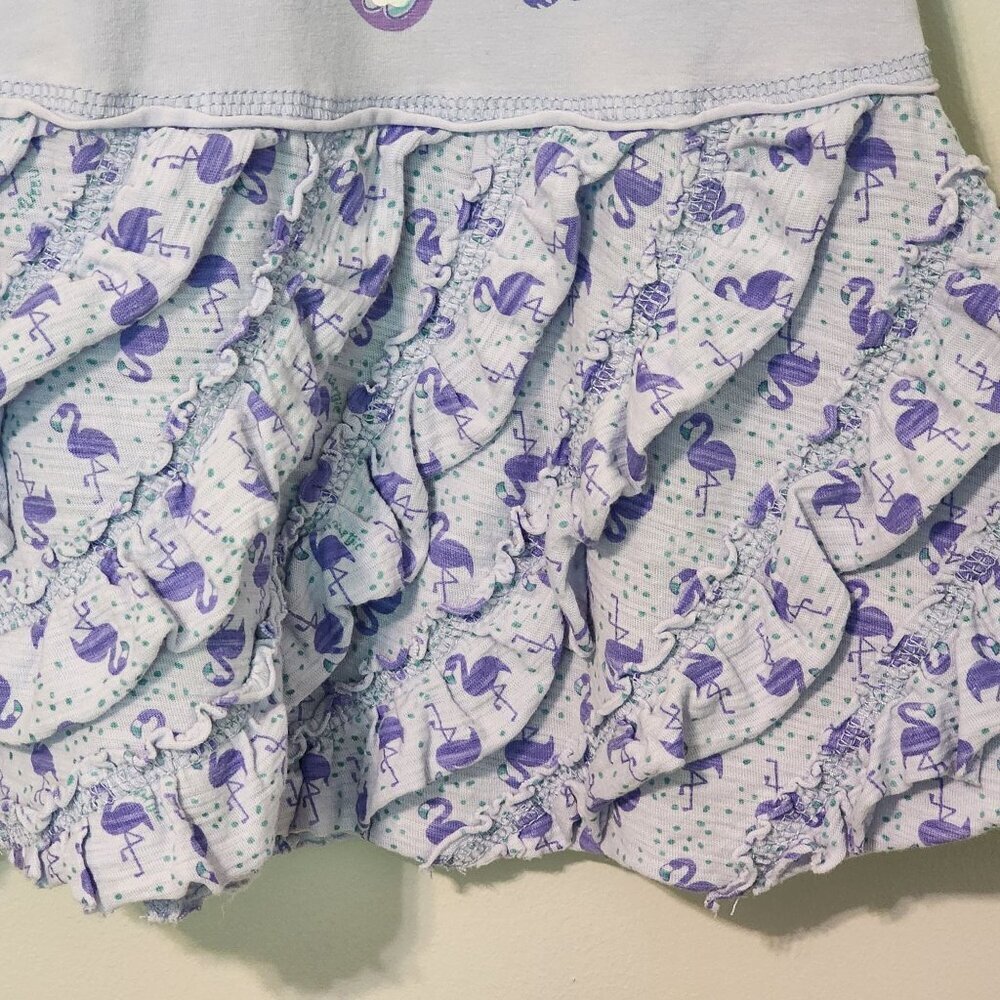 Naartjie sz 2T blue summer dress flamingo island girl - Picture 3 of 9